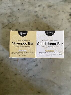 NIB- the Earthling company outrageously effective shampoo and conditioner bar